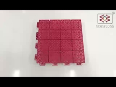 Tiles de suelo de canchas de baloncesto resistentes a las intempéries Tiles de interconexión multi deportivo CE RoSH