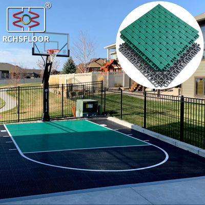 Tejas deportivas modulares TPE para el campo de baloncesto