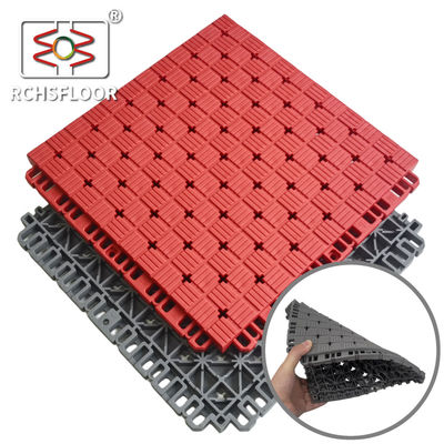 410g TPE Modular Sport Tiles Cancha de baloncesto Tiles de plástico