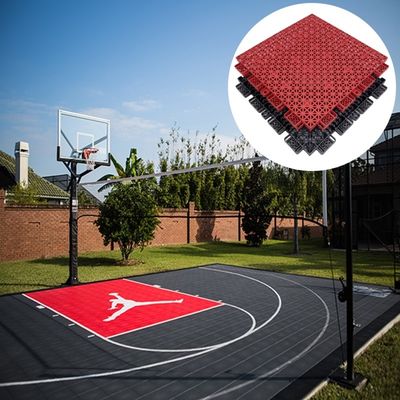 Deportes de interior Deportes al aire libre Deporte de baloncesto de bádminton Piso de baldosas de suelo Interconectado