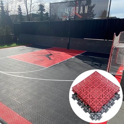 RCHS Cortes de baloncesto multipropósito portátiles para deportes al aire libre